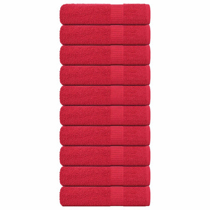 Shower Towels "FROGN" 10 pcs Red 70x140 cm 360 gsm