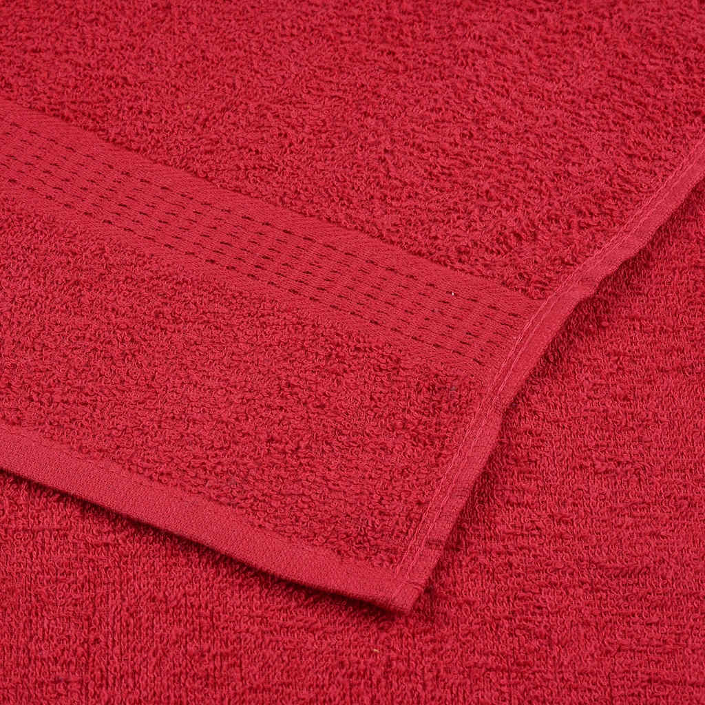 Bath Towels "FROGN" 4 pcs Red 100x150 cm 360 gsm