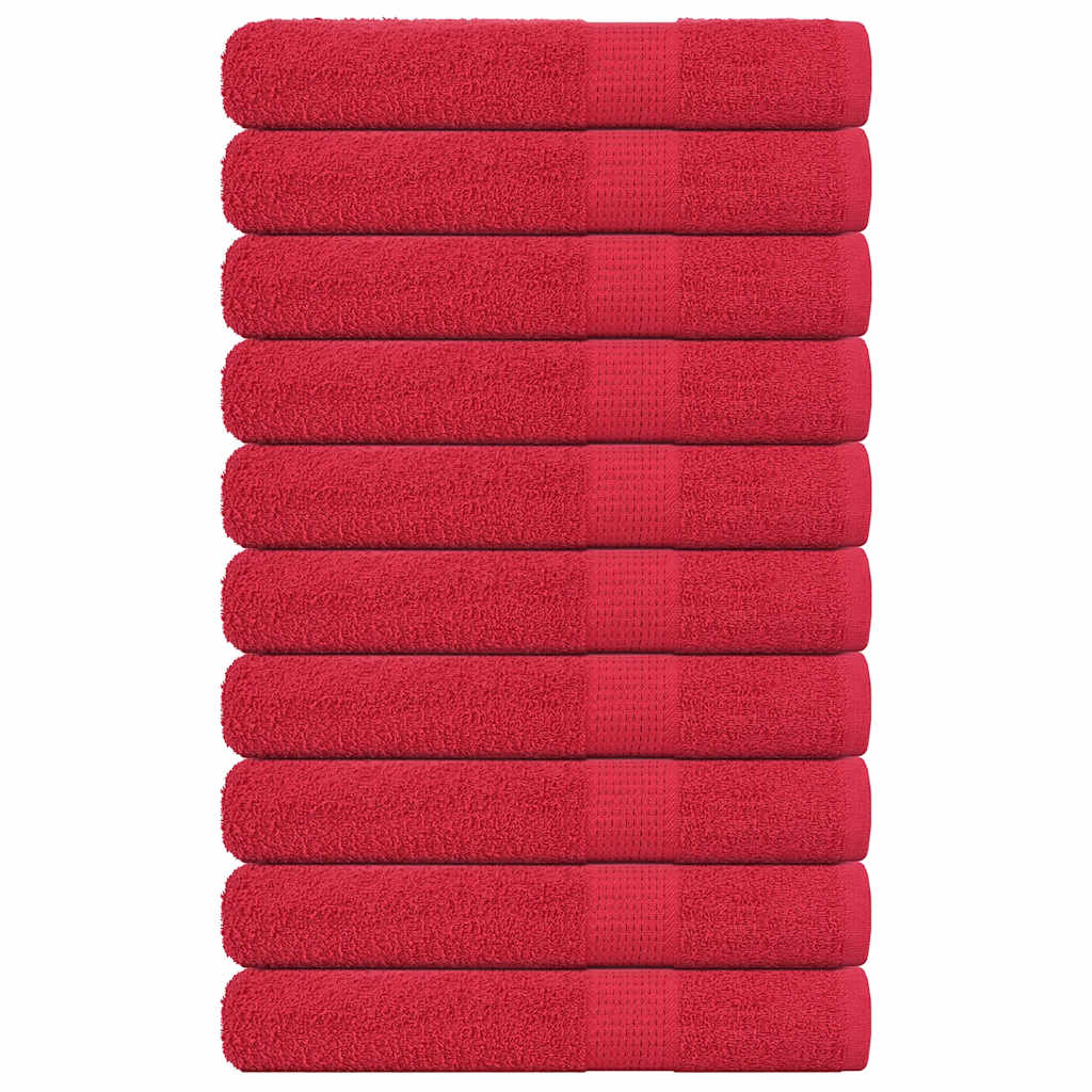 Sauna Towels "FROGN" 10 pcs Red 80x200 cm 360 gsm