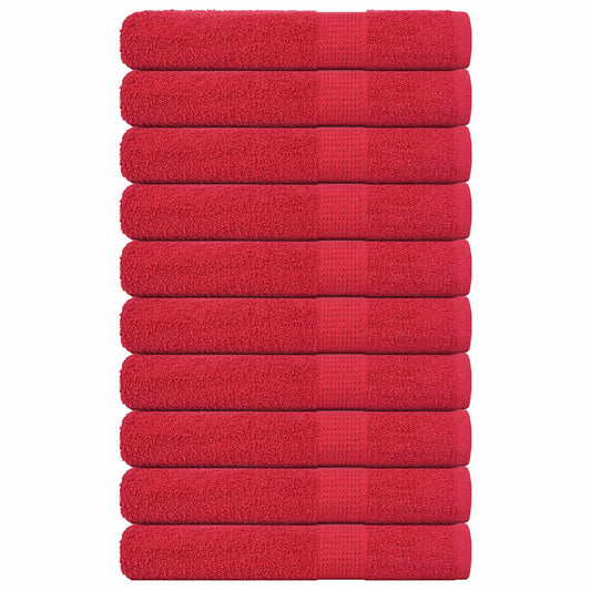 Sauna Towels "FROGN" 10 pcs Red 80x200 cm 360 gsm