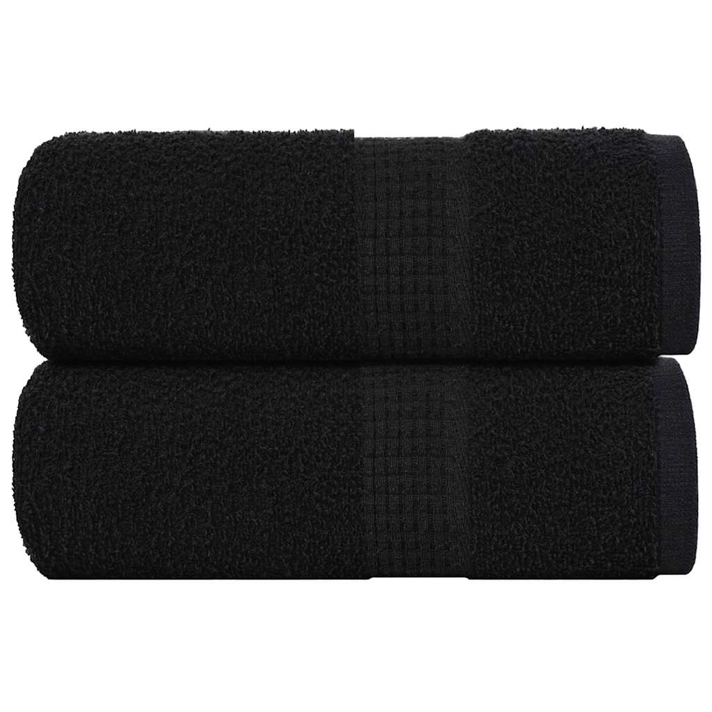 Wash Towels "FROGN" 2 pcs Black 30x30 cm 360 gsm