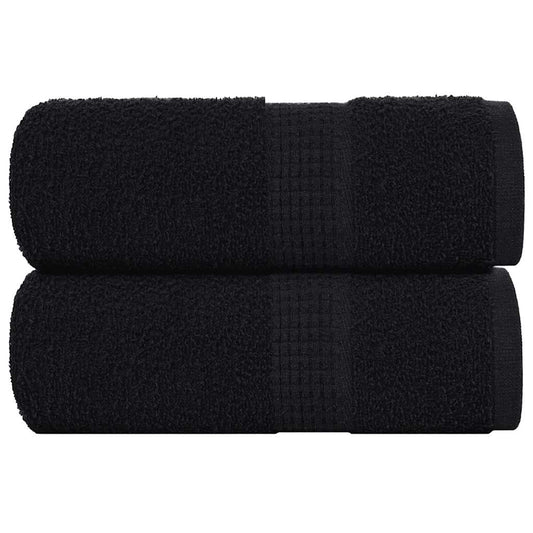 Wash Towels "FROGN" 2 pcs Black 30x30 cm 360 gsm