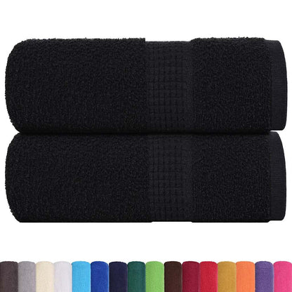 Wash Towels "FROGN" 2 pcs Black 30x30 cm 360 gsm