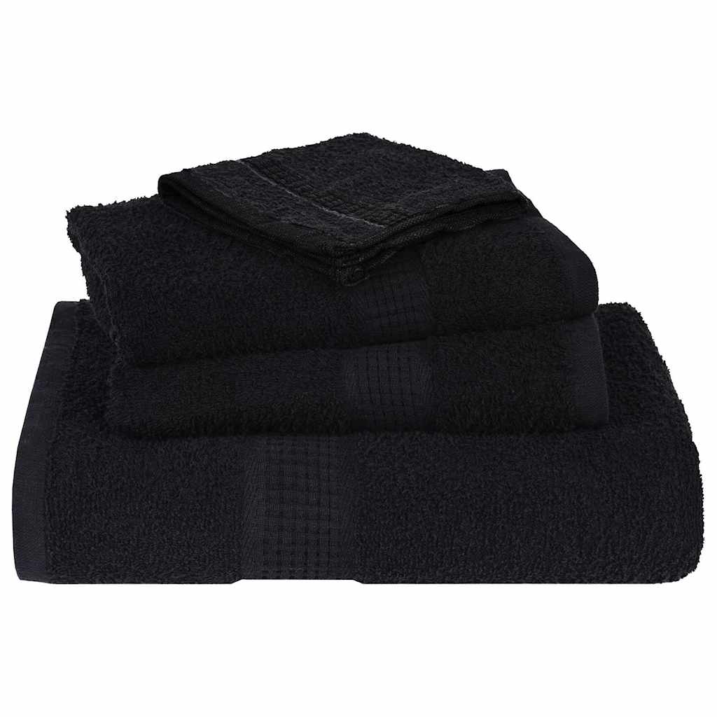 Wash Towels "FROGN" 2 pcs Black 30x30 cm 360 gsm