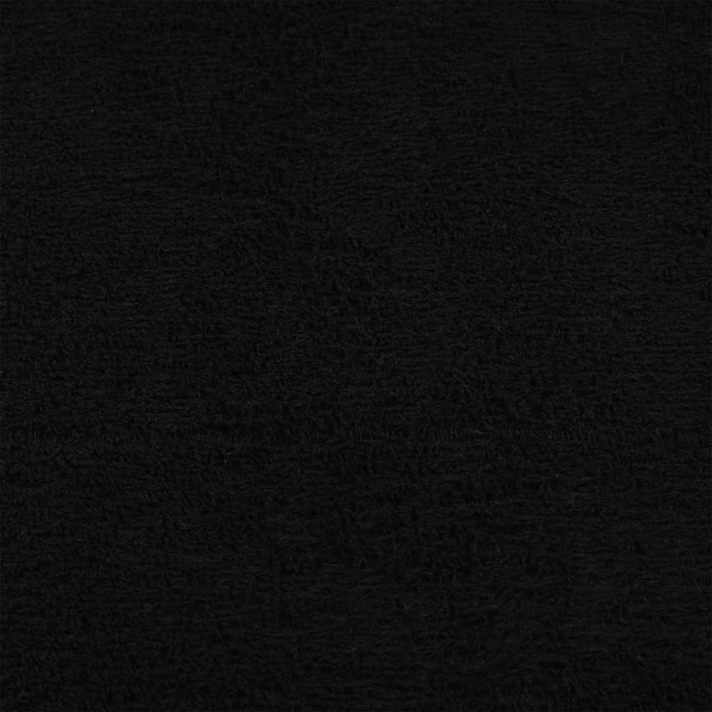 Wash Towels "FROGN" 2 pcs Black 30x30 cm 360 gsm