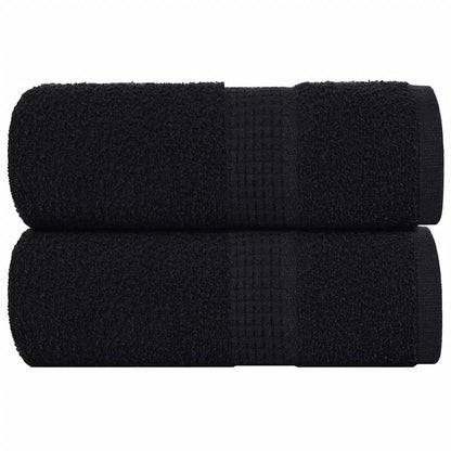 Guest Towels "FROGN" 2 pcs Black 30x50 cm 360 gsm