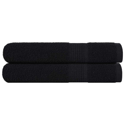 Towels "FROGN" 2 pcs Black 100x200 cm 360 gsm