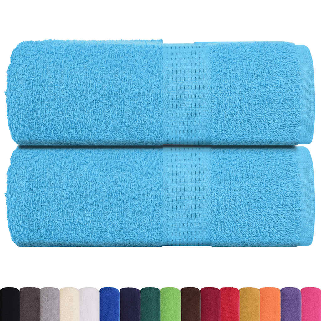 Wash Towels "FROGN" 2 pcs Turquoise 30x30 cm 360 gsm