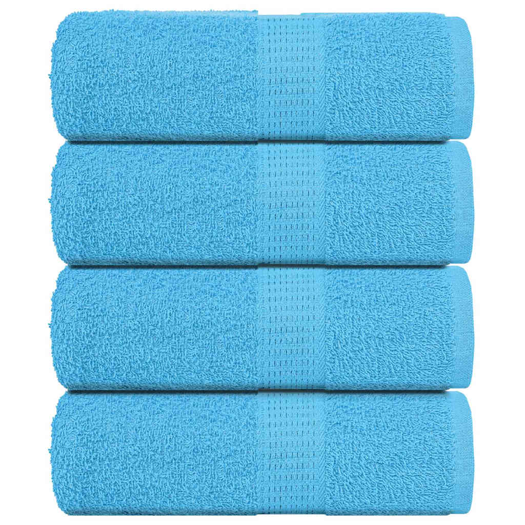 Wash Towels "FROGN" 4 pcs Turquoise 30x30 cm 360 gsm