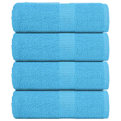 Wash Towels "FROGN" 4 pcs Turquoise 30x30 cm 360 gsm
