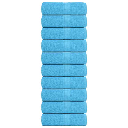 Wash Towels "FROGN" 10 pcs Turquoise 30x30 cm 360 gsm