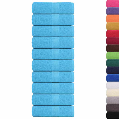 Wash Towels "FROGN" 10 pcs Turquoise 30x30 cm 360 gsm