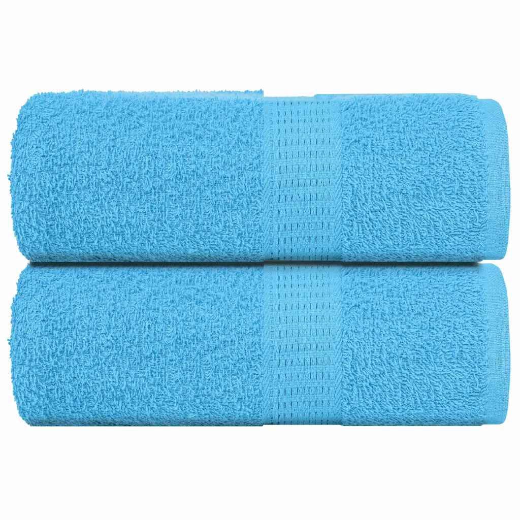 Guest Towels "FROGN" 2 pcs Turquoise 30x50 cm 360 gsm