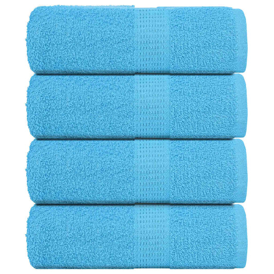 Guest Towels "FROGN" 4 pcs Turquoise 30x50 cm 360 gsm