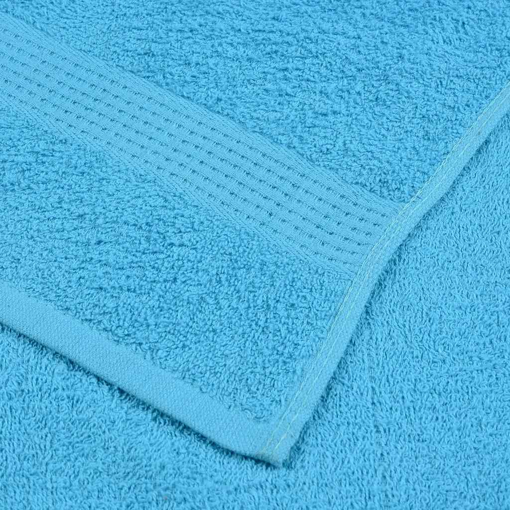Guest Towels "FROGN" 10 pcs Turquoise 30x50 cm 360 gsm