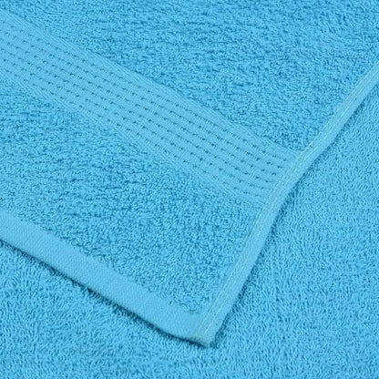 Hand Towels "FROGN" 4 pcs Turquoise 50x100 cm 360 gsm