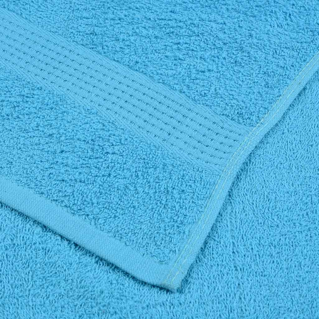 Sauna Towels "FROGN" 2 pcs Turquoise 80x200 cm 360 gsm