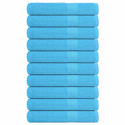 Sauna Towels "FROGN" 10 pcs Turquoise 80x200 cm 360 gsm