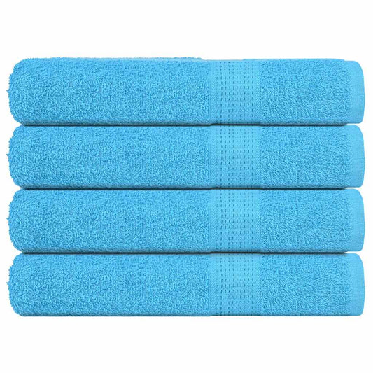 Towels "FROGN" 4 pcs Turquoise 100x200 cm 360 gsm