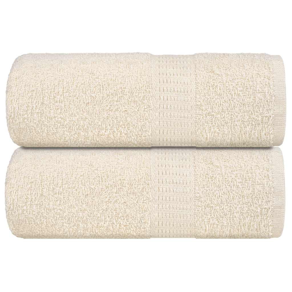 Wash Towels "FROGN" 2 pcs Cream 30x30 cm 360 gsm