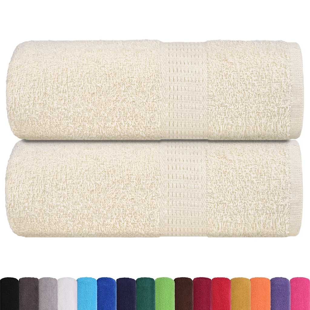 Guest Towels "FROGN" 2 pcs Cream 30x50 cm 360 gsm