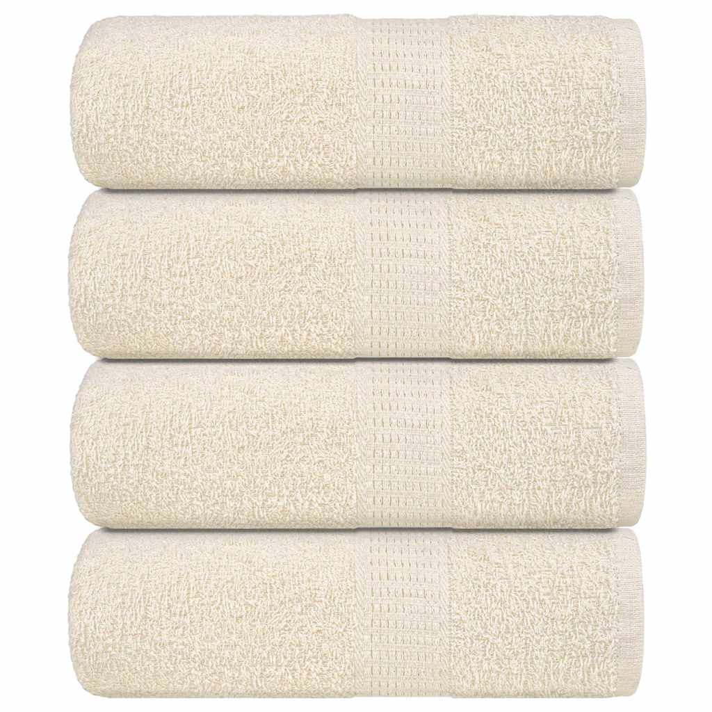 Guest Towels "FROGN" 4 pcs Cream 30x50 cm 360 gsm