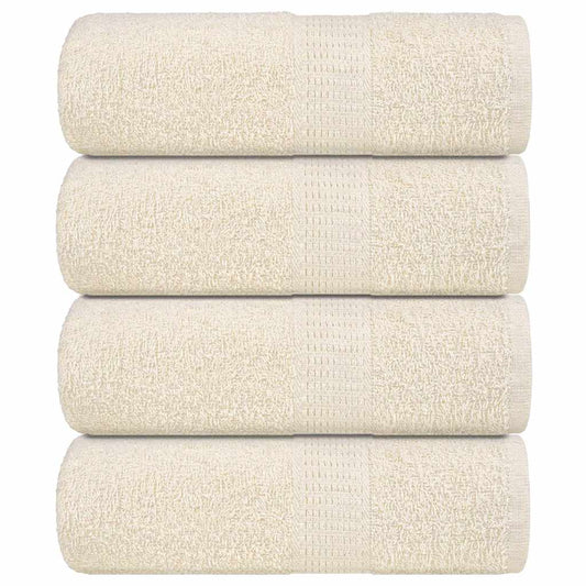 Guest Towels "FROGN" 4 pcs Cream 30x50 cm 360 gsm