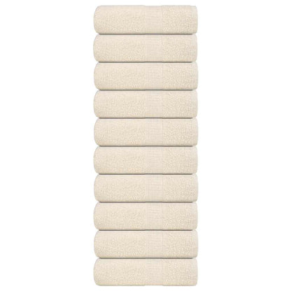 Guest Towels "FROGN" 10 pcs Cream 30x50 cm 360 gsm