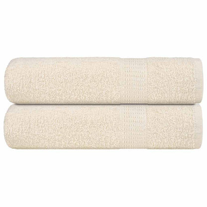 Shower Towels "FROGN" 2 pcs Cream 70x140 cm 360 gsm