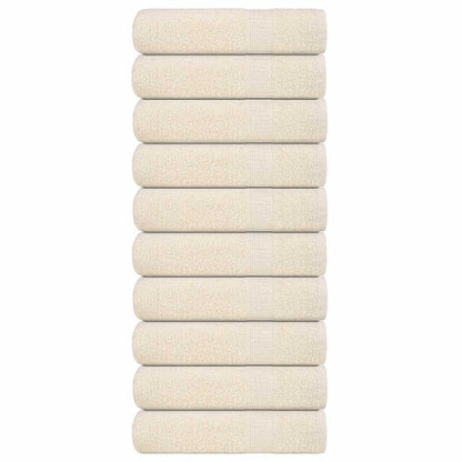 Bath Towels "FROGN" 10 pcs Cream 100x150 cm 360 gsm