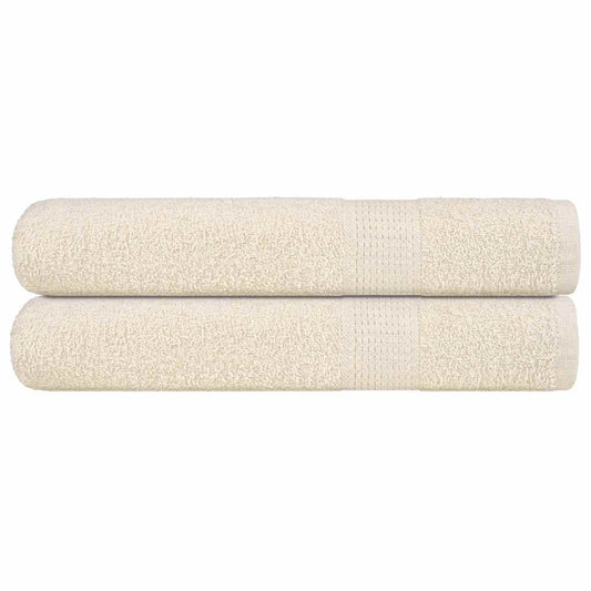 Sauna Towels "FROGN" 2 pcs Cream 80x200 cm 360 gsm