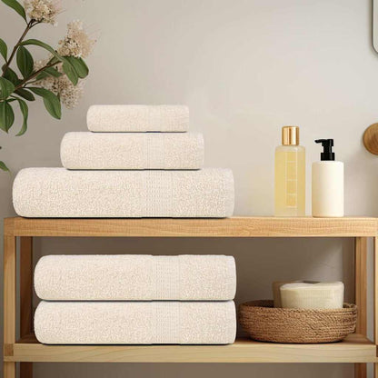 Sauna Towels "FROGN" 2 pcs Cream 80x200 cm 360 gsm