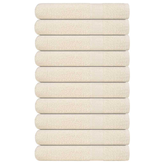 Sauna Towels "FROGN" 10 pcs Cream 80x200 cm 360 gsm