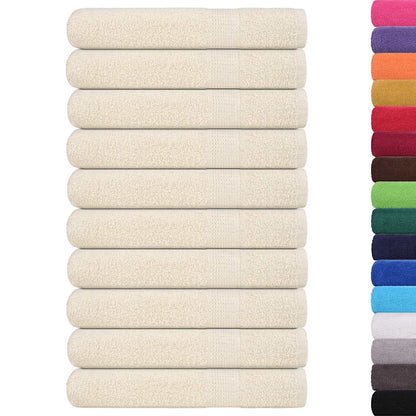 Sauna Towels "FROGN" 10 pcs Cream 80x200 cm 360 gsm