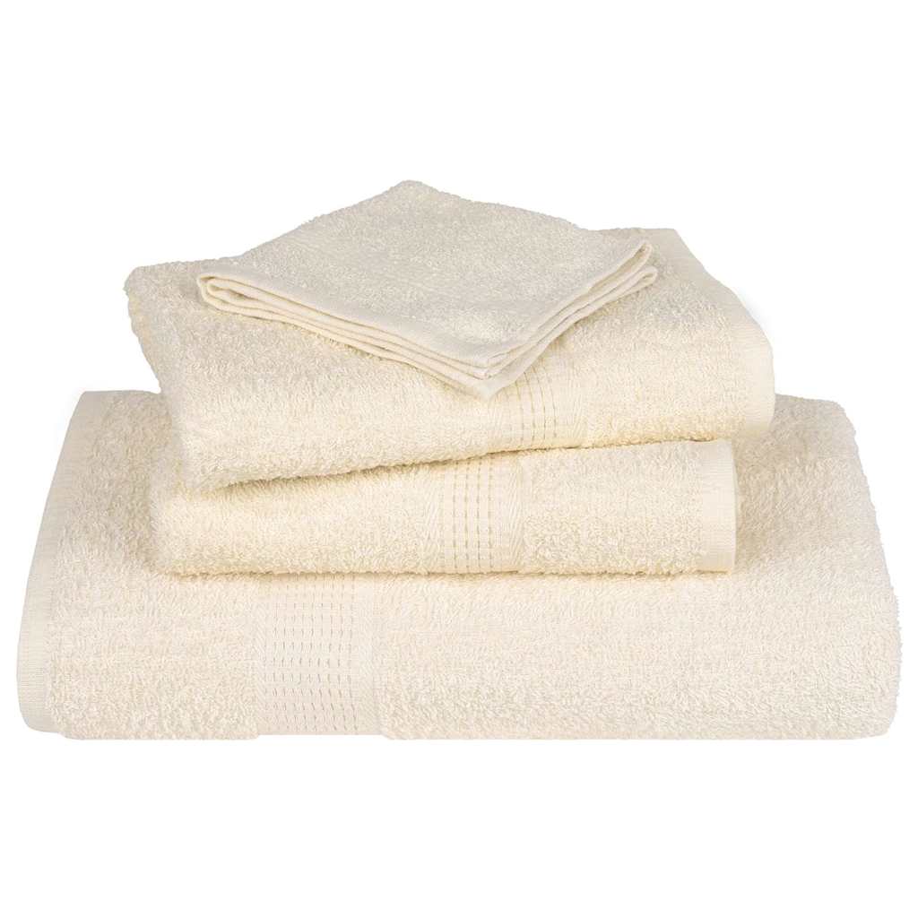 Sauna Towels "FROGN" 10 pcs Cream 80x200 cm 360 gsm