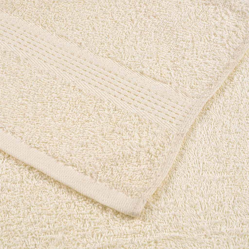 Sauna Towels "FROGN" 10 pcs Cream 80x200 cm 360 gsm