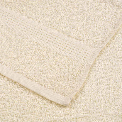 Sauna Towels "FROGN" 10 pcs Cream 80x200 cm 360 gsm