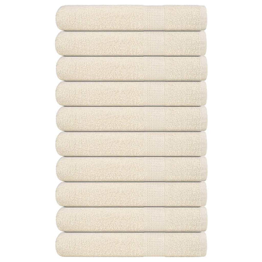 Towels "FROGN" 10 pcs Cream 100x200 cm 360 gsm