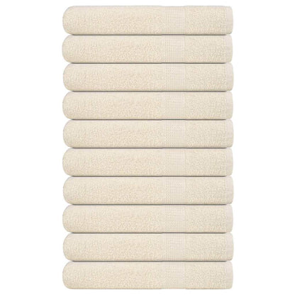 Towels "FROGN" 10 pcs Cream 100x200 cm 360 gsm