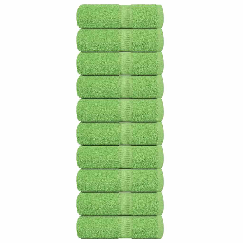 Wash Towels "FROGN" 10 pcs Apple Green 30x30 cm 360 gsm