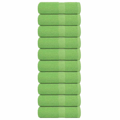 Wash Towels "FROGN" 10 pcs Apple Green 30x30 cm 360 gsm