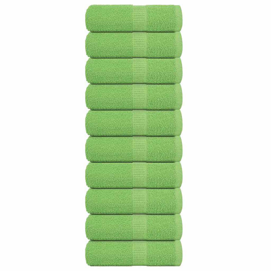 Wash Towels "FROGN" 10 pcs Apple Green 30x30 cm 360 gsm