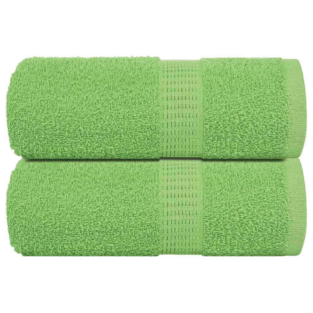 Guest Towels "FROGN" 2 pcs Apple Green 30x50 cm 360 gsm