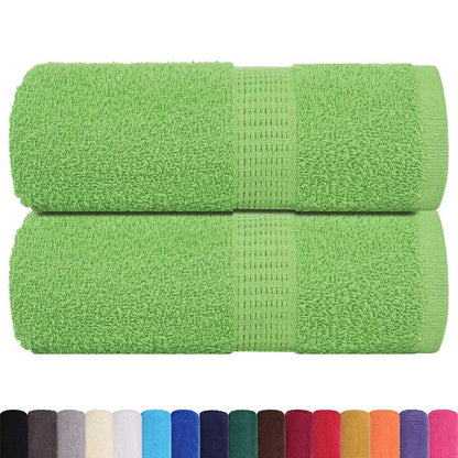 Guest Towels "FROGN" 2 pcs Apple Green 30x50 cm 360 gsm