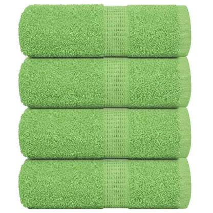 Guest Towels "FROGN" 4 pcs Apple Green 30x50 cm 360 gsm