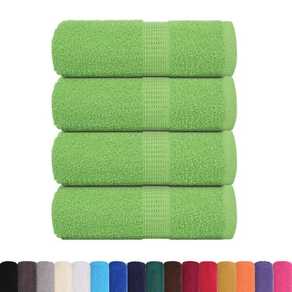 Guest Towels "FROGN" 4 pcs Apple Green 30x50 cm 360 gsm