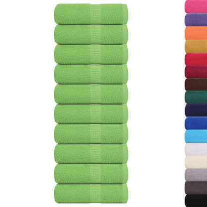 Guest Towels "FROGN" 10 pcs Apple Green 30x50 cm 360 gsm