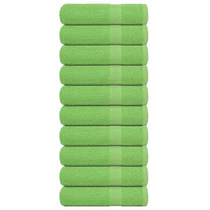 Shower Towels "FROGN" 10 pcs Apple Green 70x140 cm 360 gsm