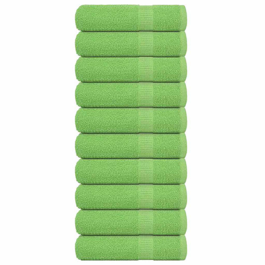 Shower Towels "FROGN" 10 pcs Apple Green 70x140 cm 360 gsm