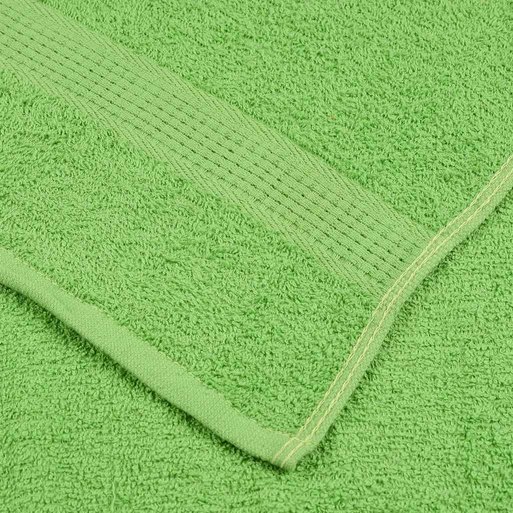 Shower Towels "FROGN" 10 pcs Apple Green 70x140 cm 360 gsm